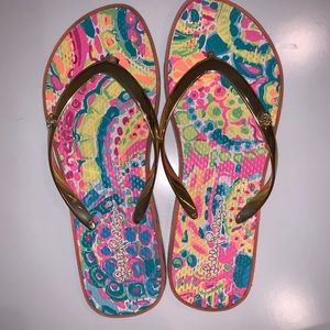 Lily Pulitzer Flip Flops